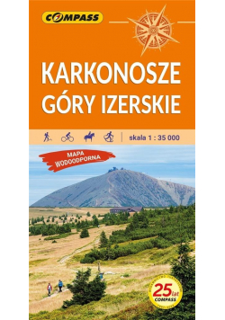 Mapa - Karkonosze, Góry Izerskie 1:35 000