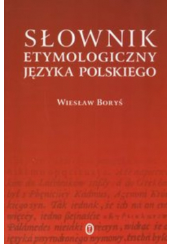Słownik etymologiczny języka polskiego