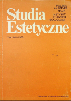 Studia estetyczne Tom XVII 1980