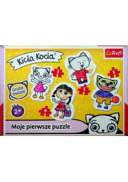 Puzzle Baby Classic Wesoła Kicia Kocia Nowa