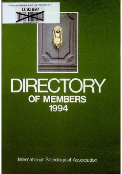 Directory od Members 1994