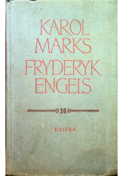 Marks Engels Dzieła tom 14