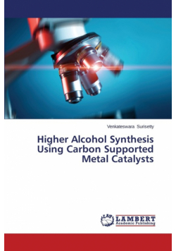 Higher Alcohol Synthesis Using Carbon Supported Metal Catalysts