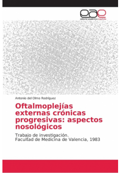 Oftalmoplejías externas crónicas progresivas