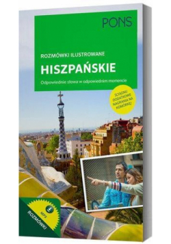 Rozmówki ilustrowane audio - hiszpańskie PONS