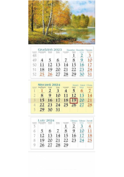 Kalendarz 2024 KT11 Jesień trójdzielny