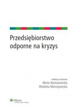 Przedsiębiorstwo odporne na kryzys