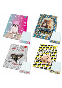 Notes A6 poddruk Best Friends zwierzaki (10szt)