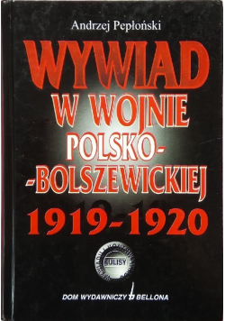 Wywiad w wojnie Polsko Bolszewickiej 1919 1920