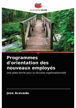 Programmes d'orientation des nouveaux employés