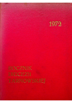 Rocznik Diecezji Tarnowskiej na rok 1972