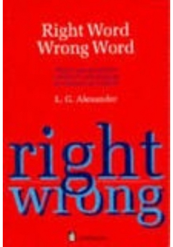 Right wrord wrong word