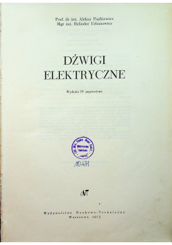 Dźwigi elektryczne