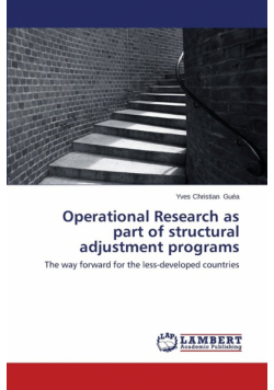 Operational Research as part of structural adjustment programs