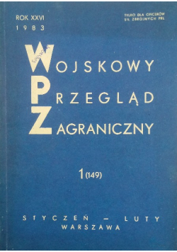 Wojskowy Przegląd Zagraniczny Nr 1