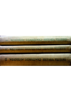 Historia filozofii 3 tomy