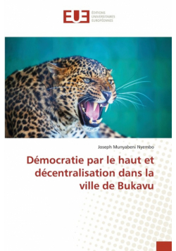 Démocratie par le haut et décentralisation dans la ville de Bukavu