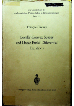 Locally Convex Spaces and Linear Partial Differential Equations