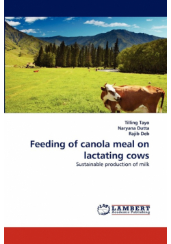 Feeding of canola meal on lactating cows