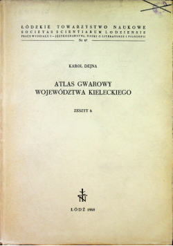 Atlas gwarowy województwa kieleckiego zeszyt 6