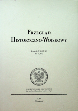 Przegląd Historyczno Wojskowy rocznik XX nr 2