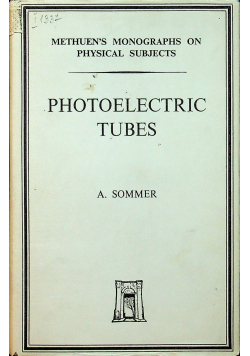 Photoelectric tubes