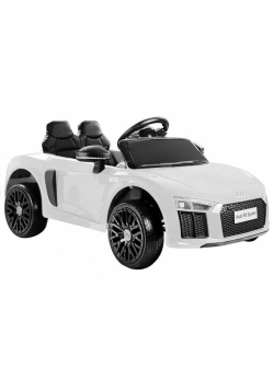 Auto Audi R8 Spyder biały