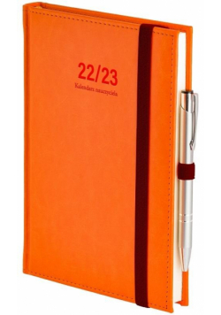Kalendarz naucz. 2022/23 B6 dz. Nebraska Pomarańcz