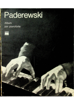 Paderewski Album per pianoforte