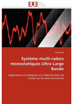 Système mutli-radars monostatiques ultra large bande