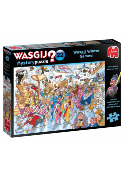 Puzzle 1000 Wasgij Mystery 22 - Sporty zimowe G3