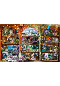 Puzzle 1000 Zaczarowana biblioteka wróżek