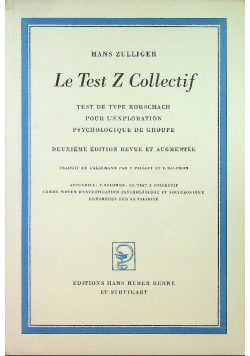Le test Z collectif