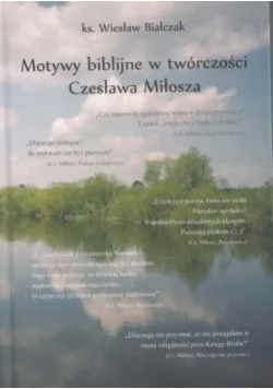 Motywy biblijne w twórczości Czesława Miłosza