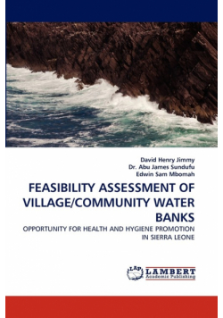 Feasibility Assessment of Village/Community Water Banks