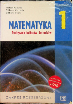 Matematyka 1 Podręcznik do liceów i techników