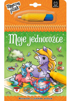 Moje jednorożce Malowanka z pisakiem wodnym