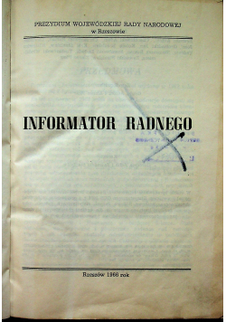 Informator radnego