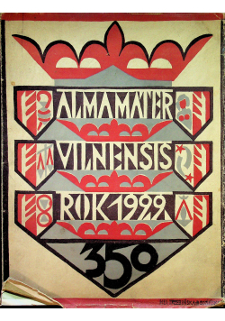 Alma mater Vilnensis zeszyt 8 1929r