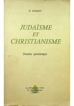 Judaisme et Christianisme
