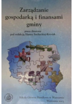 Zarządzanie gospodarką i finansami gminy