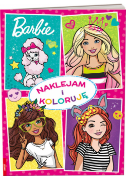 Barbie Naklejam i koloruję