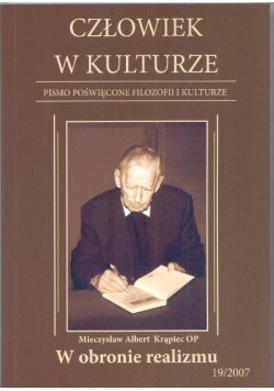 Człowiek w kulturze Nr 19
