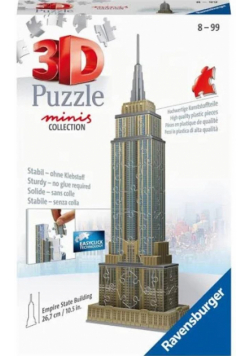 Puzzle 3D Mini budowle. Empire State Building