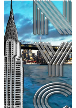 Iconic Chrysler Building New York City Sir Michael Huhn Artist Drawing Journal