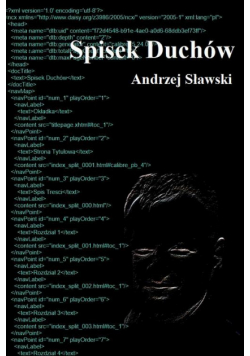 Spisek duchów