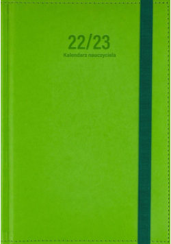 Kalendarz nauczyciela A5 2022/2023 tyg. Seledyn