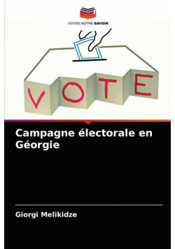 Campagne électorale en Géorgie