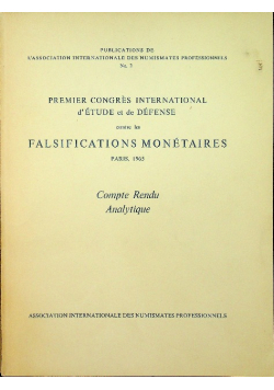 Falsifications monetaires