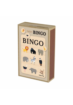 Bingo dla Dzieci Gra Planszowa Safari